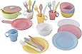 KidKraft 63027 27-teiliges pastellfarbenes Küchen-Spielzeugset mit