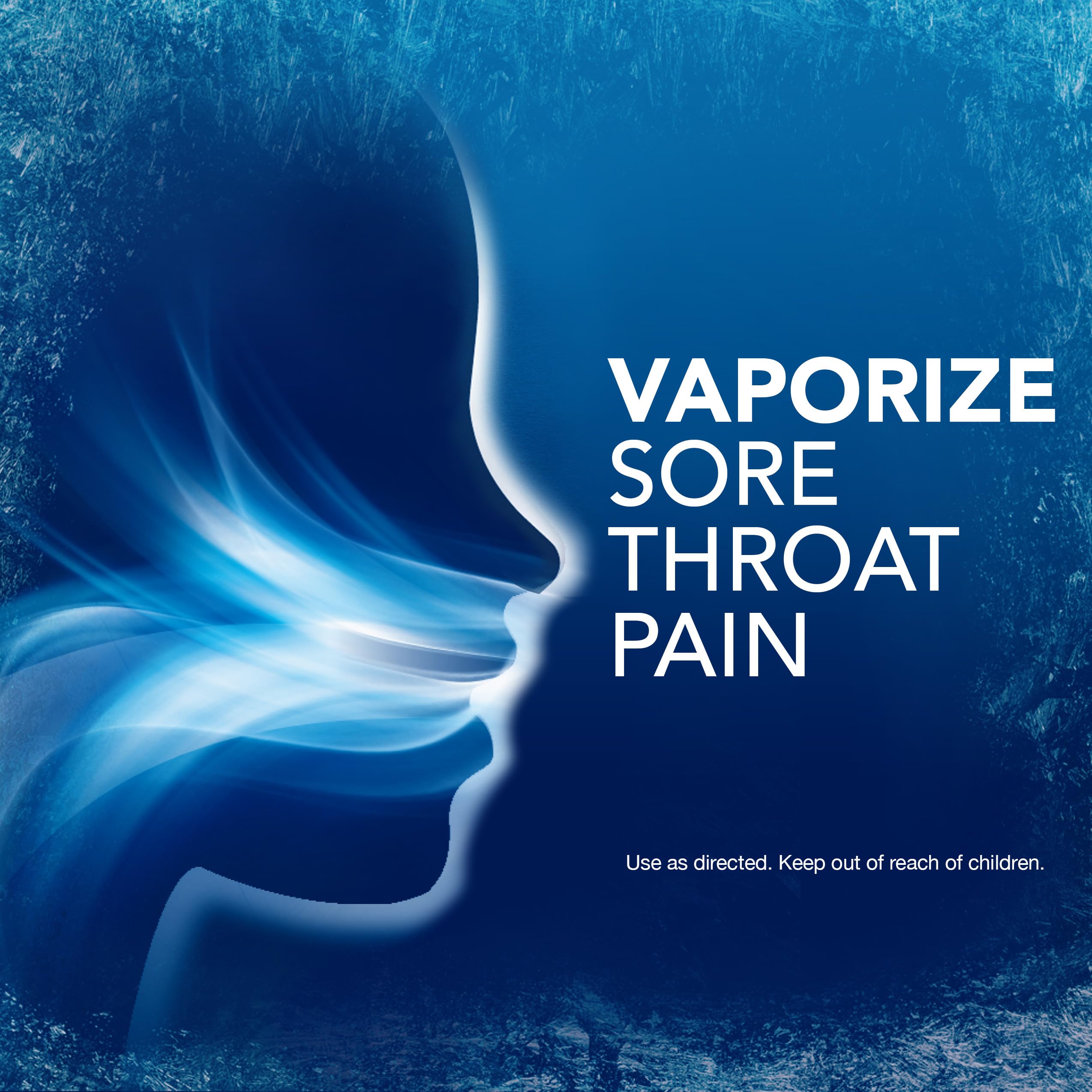 Vicks VapoCool Severe Sugar Free, Medicated Sore Throat Drops, Max Strength Menthol, Soothes Sore Throat Pain, Winterfrost Flavor, 30ct