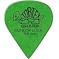 Dunlop 412P.88 Tortex® Sharp, Green, .88mm, 12/Player's Pack