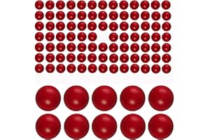 Lambid 100 x 68 Caliber Self Defense Balls, Reusable 68 Cal Ammo Plastic Kinetic Projectiles Compatible with Byrna SD/LE and Umarex T4E HDR68/ HDS68/HDX68/ HDB68