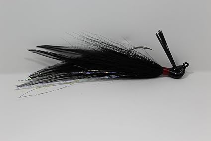 Black hair jig Clearance