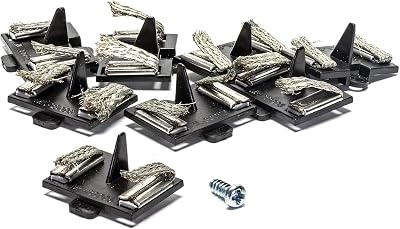 Scalextric Micro Spare Guide Blades Pack of 8 with Screws 9v Compatible