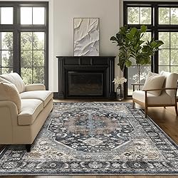 QD-Udreamy 5x7 Area Rugs - Machine Washable Area