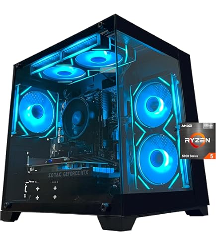 Amazon.com: YAWYORE Gaming PC Desktop Computer, Ryzen 7