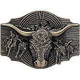 TYWestyles Western Cowboy Belt Buckle for Men women