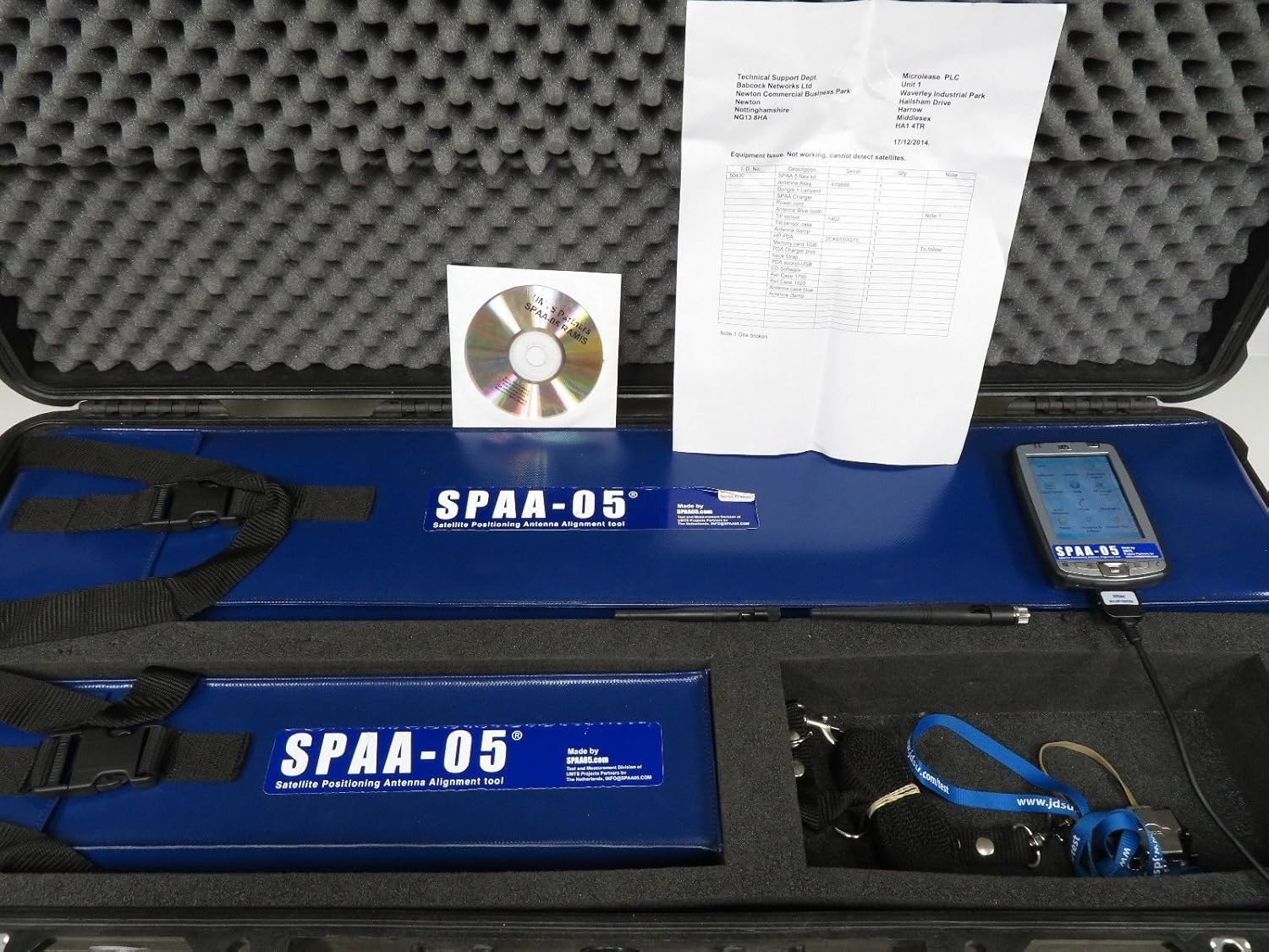 Amazon.com: SPAA05-NEX GPS Satellite Position Antenna Alignment Tool W/Accessories - MW42: Electronics