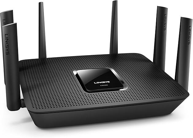Amazon Com Linksys Max Stream Ac4000 Mu Mimo Tri Band Wireless Smart Wifi Router Ea9300 Computers Accessories