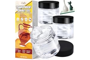 Gel d'exposition pour musée – Cire transparente amovible pour collections de musée, sans résidus et réutilisable, idéal pour 