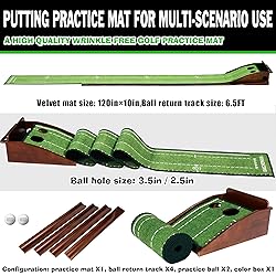 Putting Green Indoor Mat Outdoor Golf Putting Mat