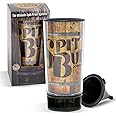 Spit Bud Whiskey Barrel The Ultimate Spittoon for Chew - Portable Dip & Snuff Cup with Lid, Pop Tab, Spill-Proof Funnel, Can Cutter & Holder - Fit in Cup Holders - Holds 8oz - Made in USA