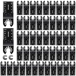 CONNOO 50 Pack Oscillating Saw Blades, Multitool