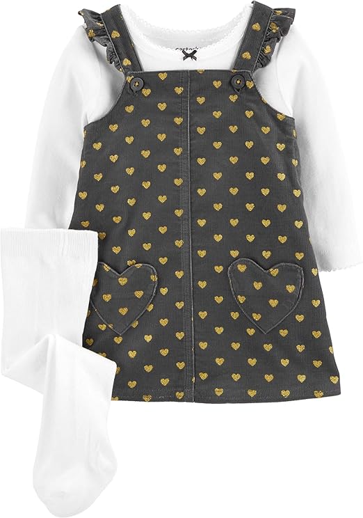 Carter's Baby Girl's 3Piece Jumper Set Amazon.ca Clothing & Accessories