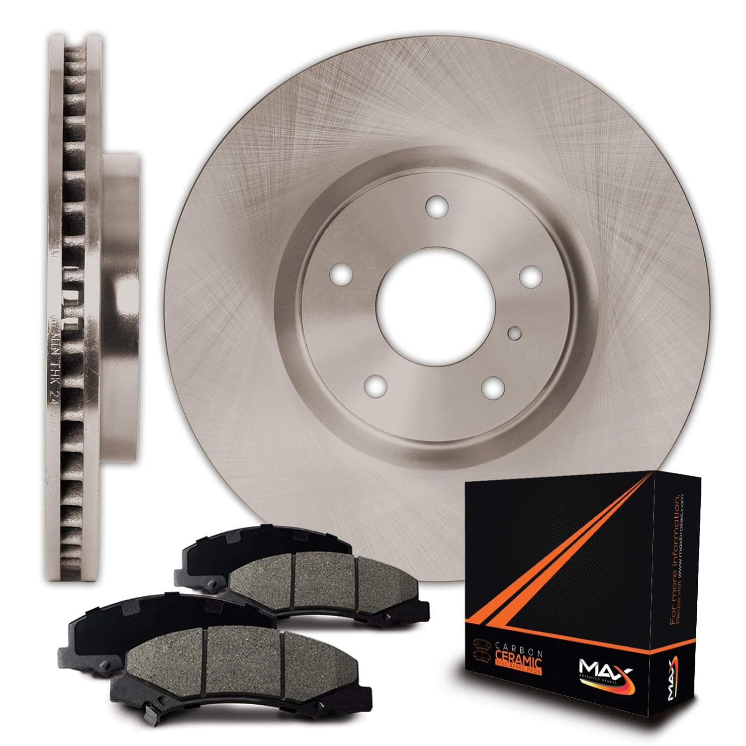 OE Series Rotors + Ceramic Pads Fits 2014 14 Fits Nissan Altima