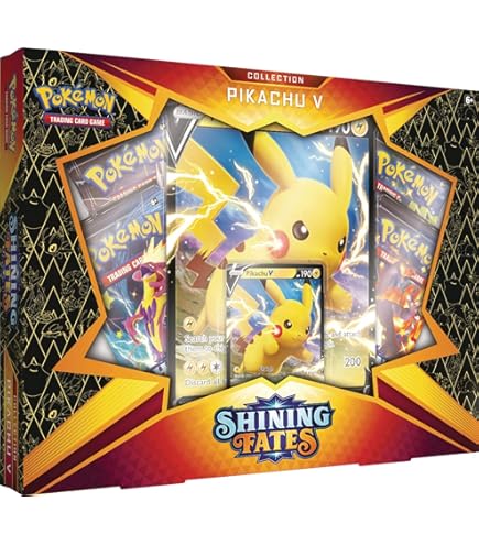 Amazon.com: Pokemon Official TCG: Shining Fates Booster Pack : Toys & Games
