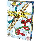 Gladius Snakes & Ladders (Vertical Version) – Classic Climbing and Sliding Board Game for Kids and Adults – 2 to 4 Players Ag