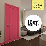 Hemway Candy Red Chalk Paint 1L Matt Finish for Furniture & Walls view 4