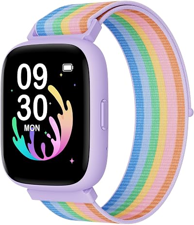 Kids Smart Watch 1.8 inch Fitness Pedometer Heart Rate IP68