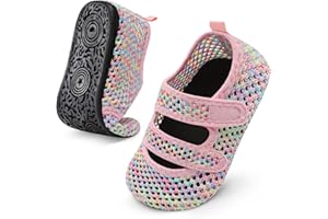 BARERUN Toddler Water Shoes Boys Girls Quick Dry Barefoot Aqua Shoes for Swim Pool Beach Non Slip Breathable Sandals Lightweight Summer House Slippers