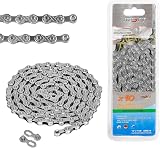 Hycline 10-Speed Bicycle Chain 116 Links 1/2 x 11/128 Special Forging Steel view 2