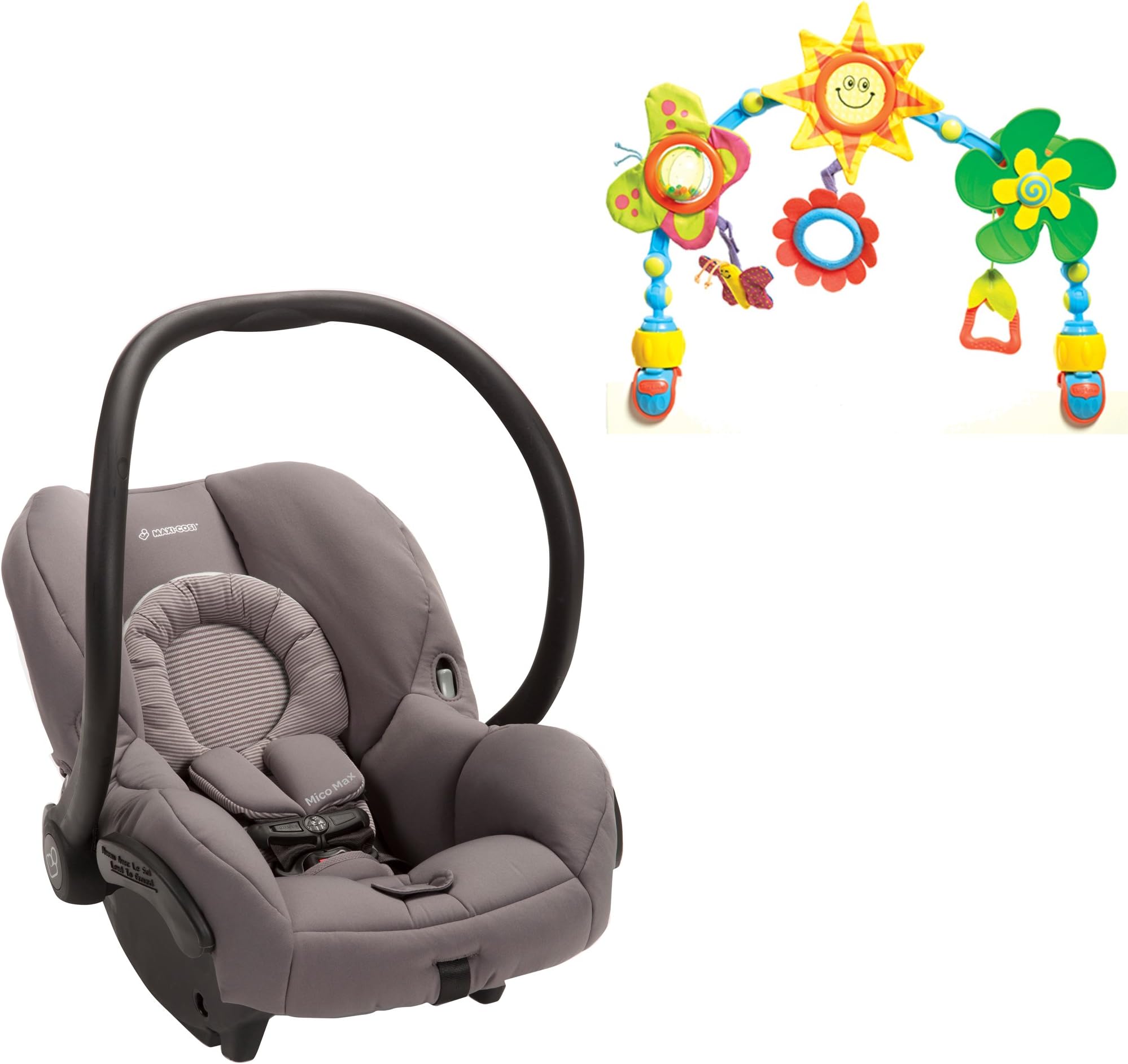 Maxi Cosi Mico Max 30, Grey Gravel with Tiny Love Sunny Stroll Arch