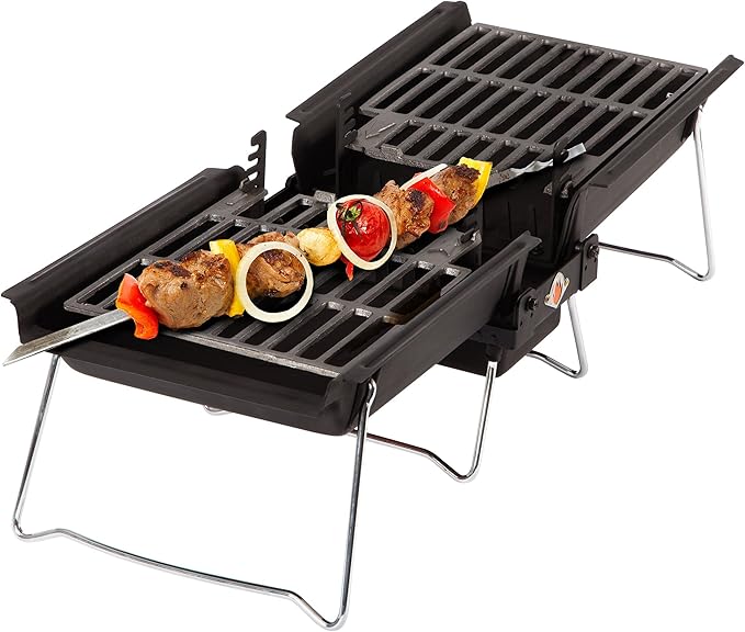 Grill klappbar kamineffekt Grill klappbar kamineffekt