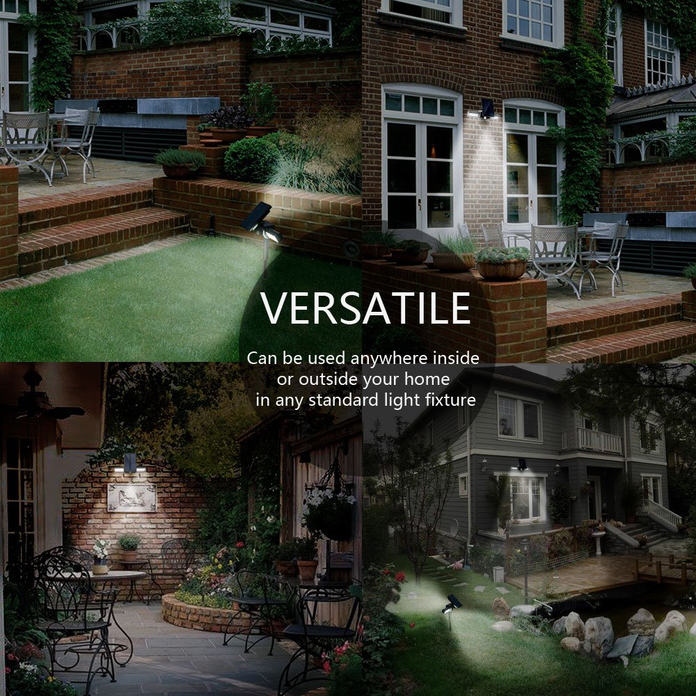 Solar Powered lights, Solarmks Solar Lights Outdoor Waterproof 24 LED Wireless Solar Motion Sensor Light, Solar Landscape Light for Outdoor Garden, Patio, Yard, Driveway