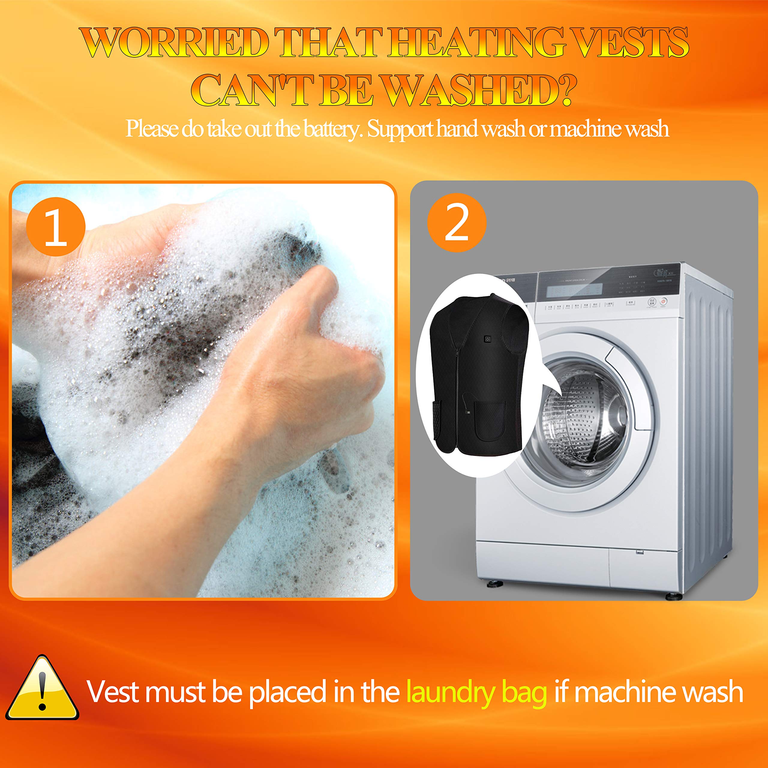 Begleri Heated Vest for Men Women - Electric USB Heating Vest, Heated Motorcycle Vest for Winter Sports