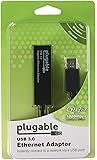Plugable USB 3.0 to 10/100/1000 Gigabit Ethernet LAN Network Adapter (ASIX AX88179 chipset, Windows 10, 8.1, 8, 7, XP, Linux, OS X, Chrome OS)