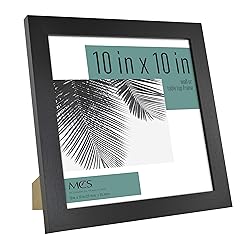 MCS Studio Gallery Frame, Black Woodgrain, 10 x 10