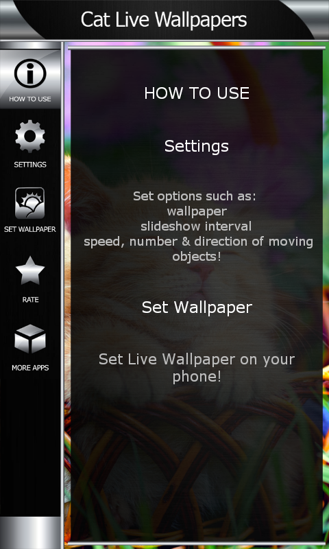 猫ライブ壁紙 Amazon Co Jp Appstore For Android