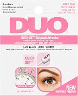 Duo Quick-Set Striplash Adhesive Black 0.25 oz Strong Hold Eyelash Glue