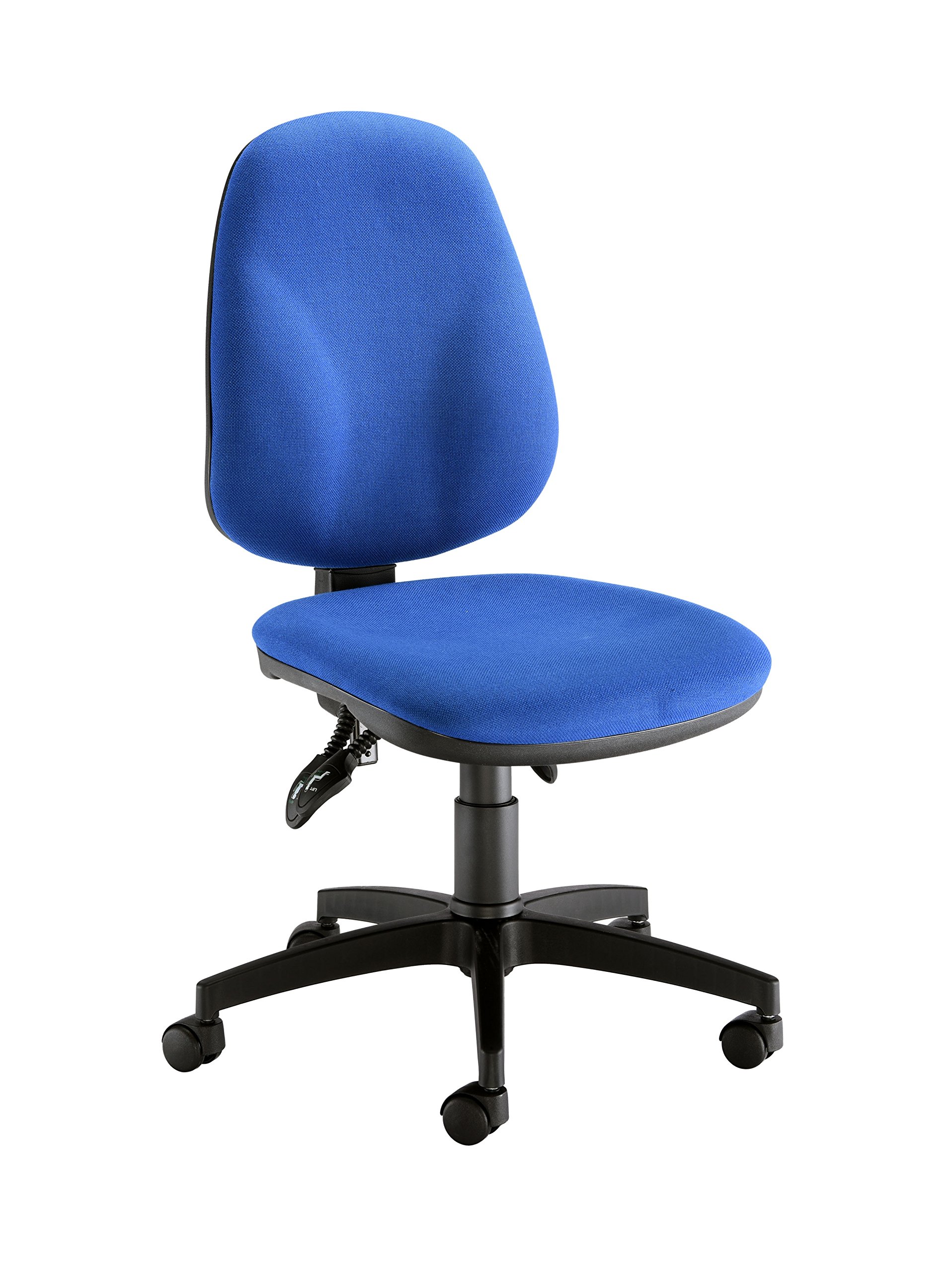 Office Hippo High Back Desk Chair, Ergonomic Office Chair For Home & Office With Height Adjustable Seat & Lumbar Support For Extra Comfort, Computer Chair For Daily Use - Royal Blue