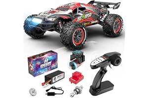 Hosim Mini 1:8 Brushless RC Cars for Adults, VEXARO MAX 50MPH High Speed Rc Truck Fast, 4X4 Remote Control Car All Terrain RC Truggy Waterproof Off Road Hobby Grade Large Monster Truck with 3S Battery