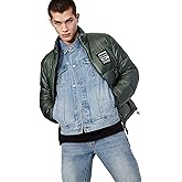 Armani Exchange Men's Denim Icon Logo Jacket