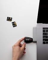 Lexar Multi-Card 2-in-1 USB 3.1 Reader LRW450UBAMZN 312MB/s view 8