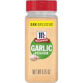 McCormick Garlic Powder, Non GMO, Made from Fresh, Whole Garlic Cloves, For Bringing Consistent Flavor to Favorite Foods Whil