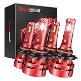 Torchbeam T2 9005/HB3 9006/HB4 LED Bulbs Combo