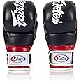 Fairtex FGV18 Muay Thai Boxing Gloves for Men, Women & Kids| MMA Gloves for Martial Arts|Made from Premium Quality Leather, Light Weight & Shock Absorbent Boxing Gloves