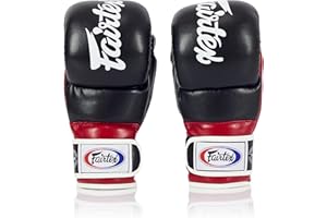 Fairtex FGV18 Muay Thai Boxing Gloves for Men, Women & Kids| MMA Gloves for Martial Arts|Made from Premium Quality Leather, Light Weight & Shock Absorbent Boxing Gloves