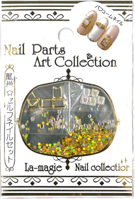 Amazon Nail Parts Art Collection La Magie パフュームネイルキット Ga265 La Magie ネイルアートパーツ 通販