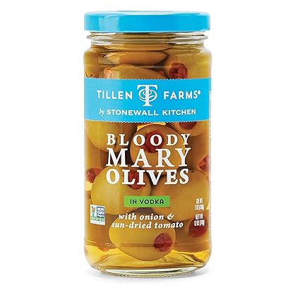 Tillen Farms Bloody Mary Olives 12 Ounces