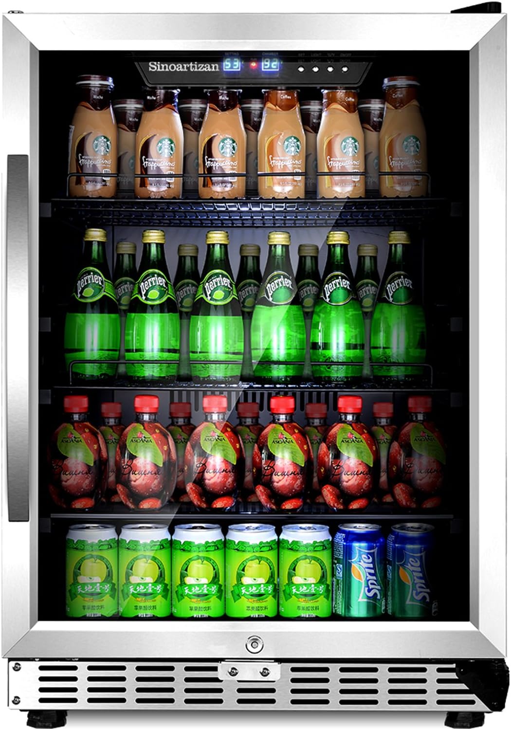 24 inch built in beverage cooler