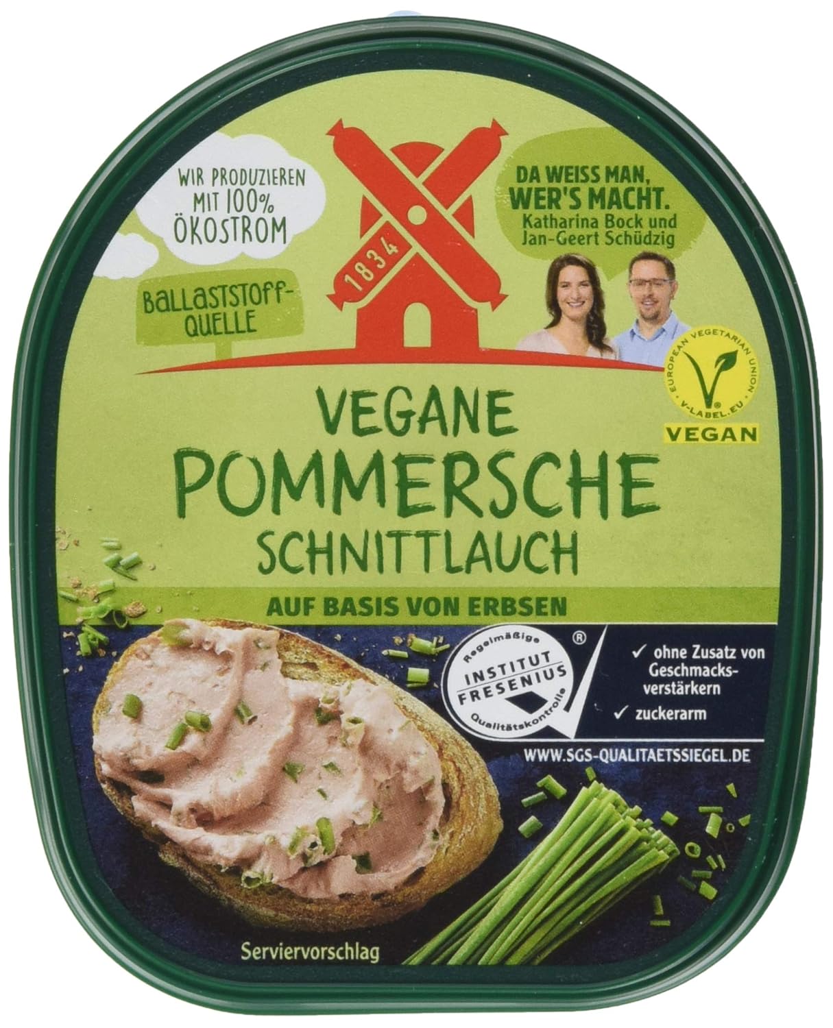Vegane Pommersche Schnittlauch 125g Im Becher Amazon De Lebensmittel Getranke