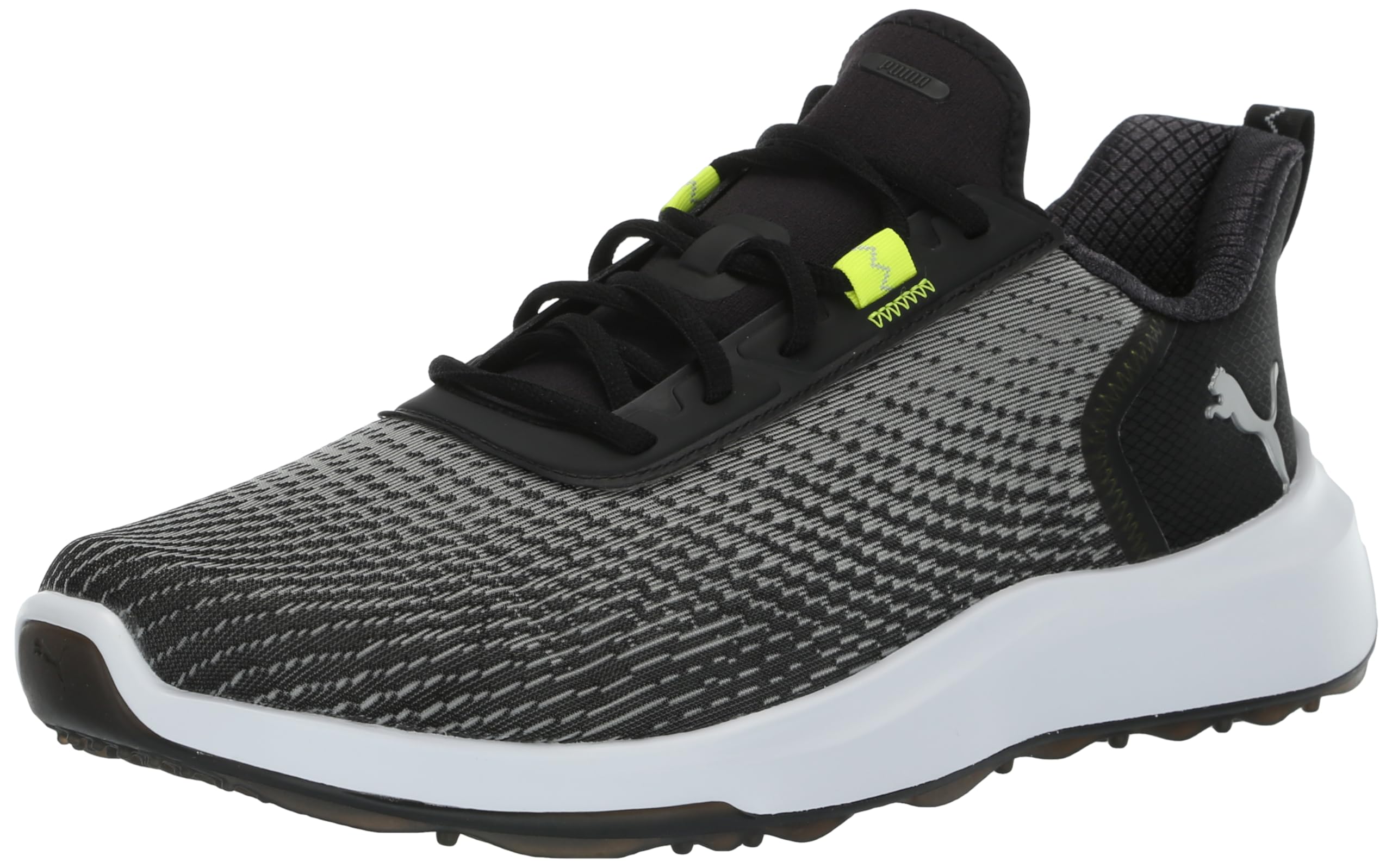 Photo 1 of PUMA Men's Fusion Crush Sport Wide Golf Shoe, Black-Electric, 7