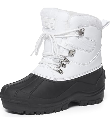 Amazon.com | Snow Boots for Men Waterproof Lightweight  display picture 1