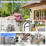 moveland 30cm Acrylic Convex Safety Mirror Wide Angle Driveway Traffic view 8