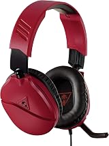 Turtle Beach Recon 70N Midnight Red Gaming Headset for PS5 PS4 Xbox Series X|S