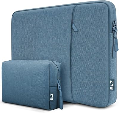 ZYB 16 Inch Laptop Sleeve Case Shockproof Waterproof Blue for MacBook Pro 16