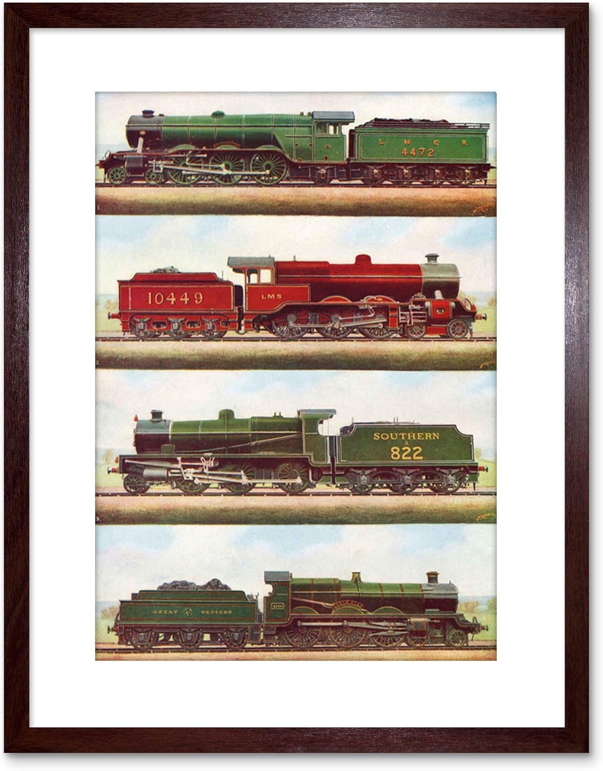 Best living room pictures for wall modern trains