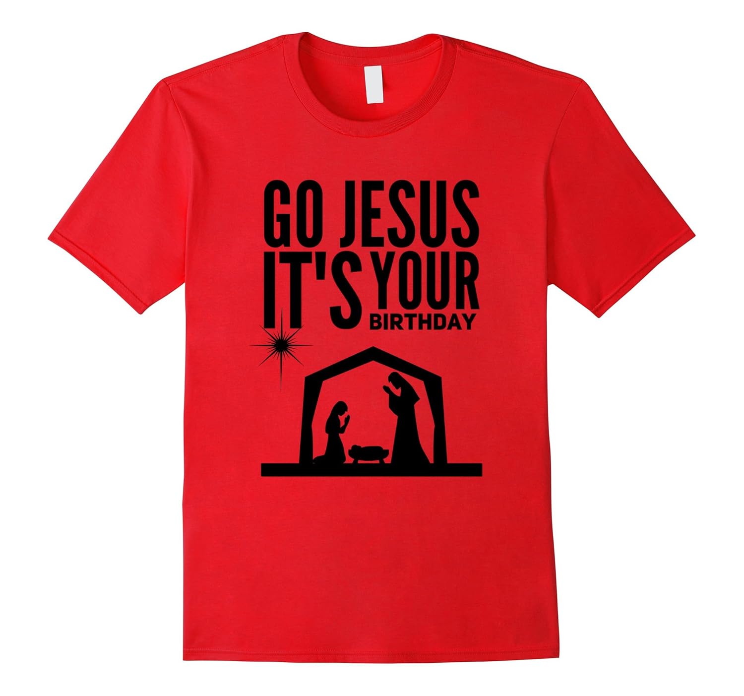 Go Jesus It's Your Birthday Cute Christmas Shirt-ANZ